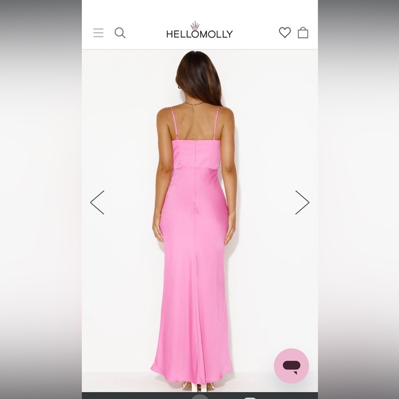 Hello Molly NWT pink maxi dress - Picture 2 of 3